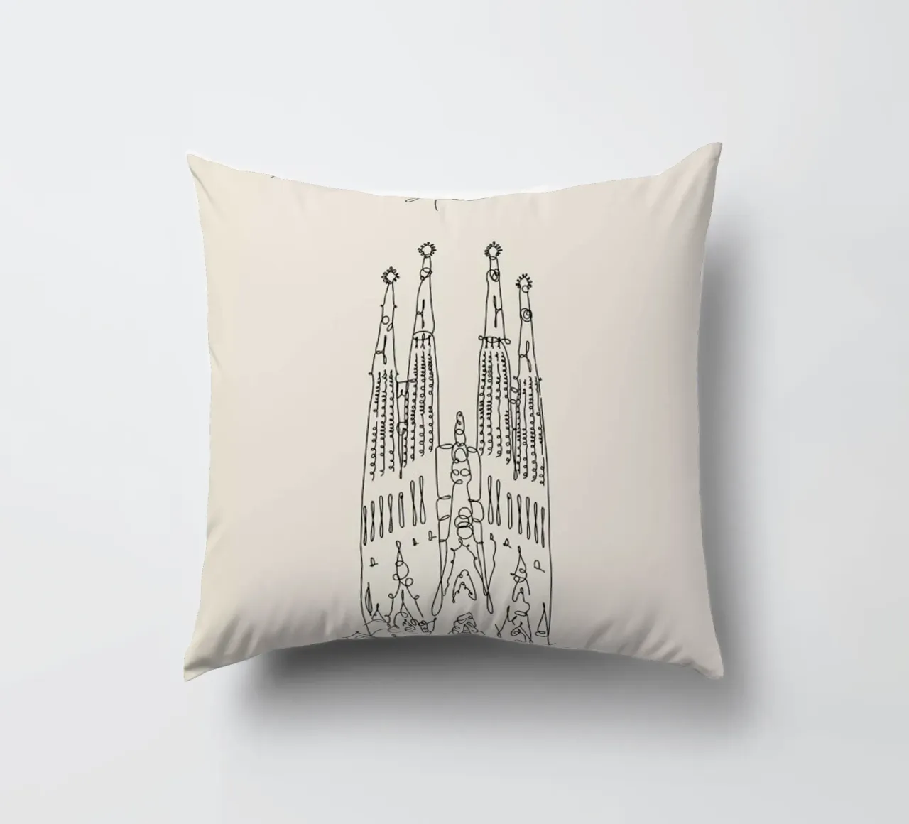 Barcelona cuscino da The Cartography Collection