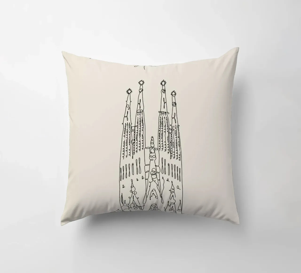 Barcelona cuscino da The Cartography Collection