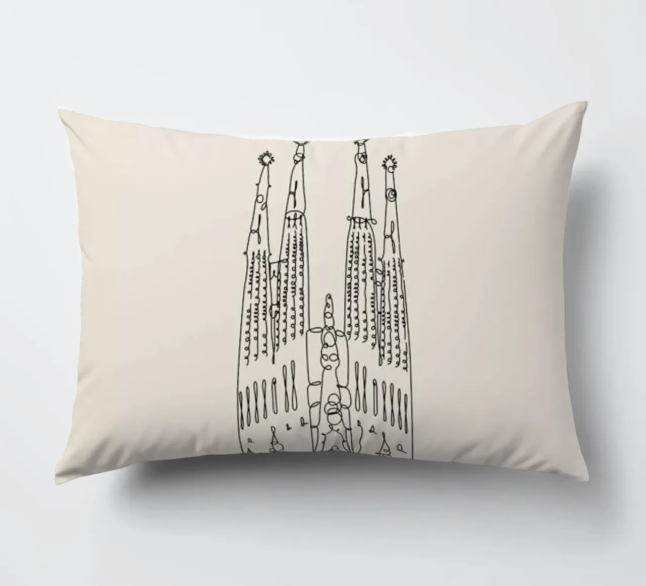 Barcelona cuscino da The Cartography Collection