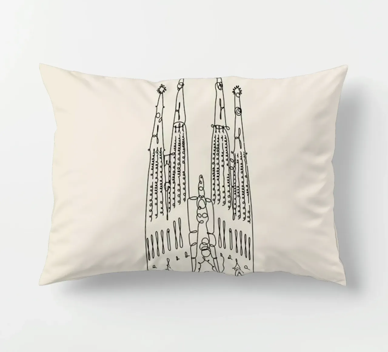 Barcelona cuscino da The Cartography Collection