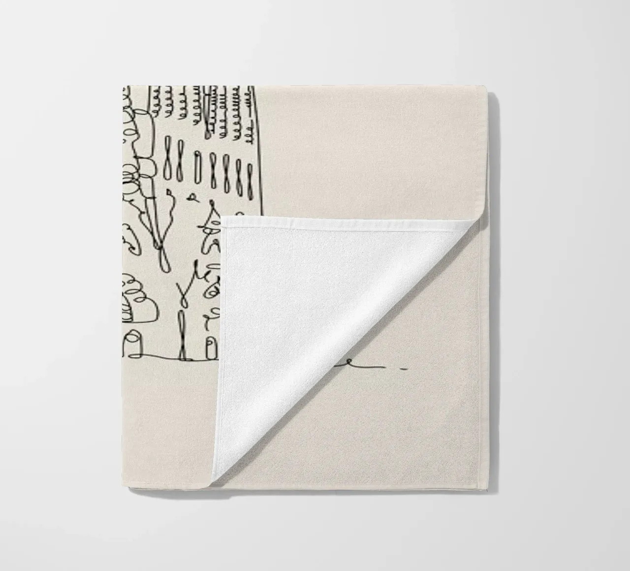 Barcelona telo mare da The Cartography Collection