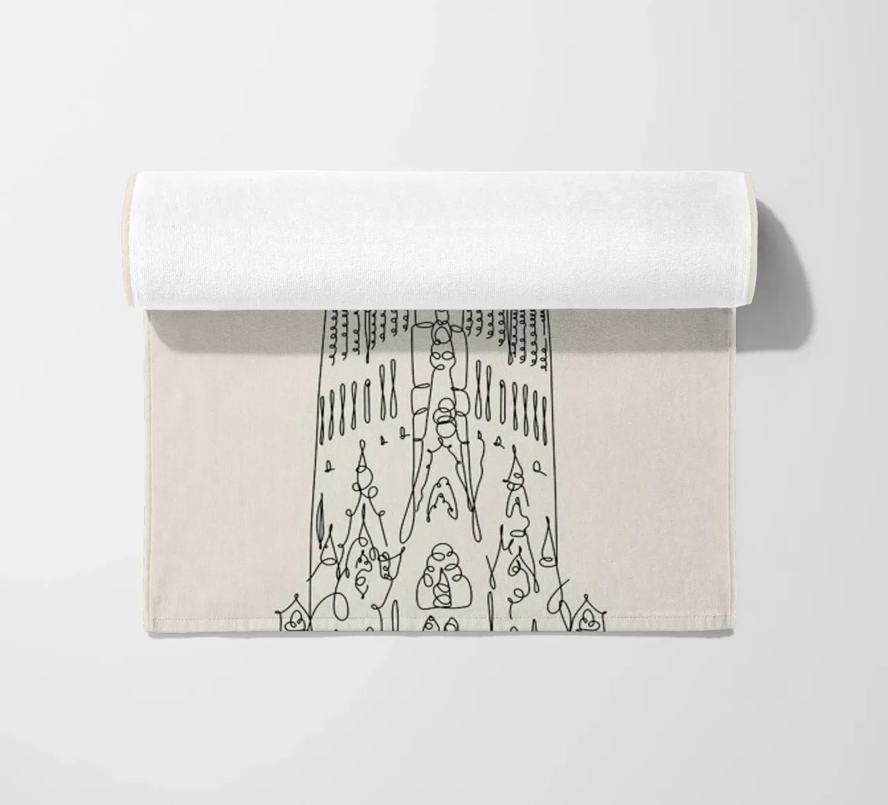 Barcelona telo mare da The Cartography Collection