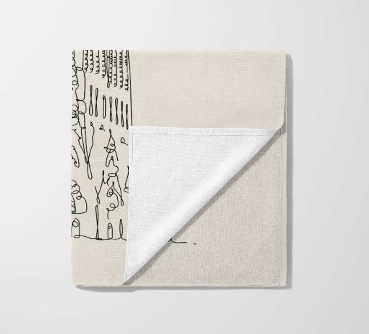 Barcelona telo mare da The Cartography Collection