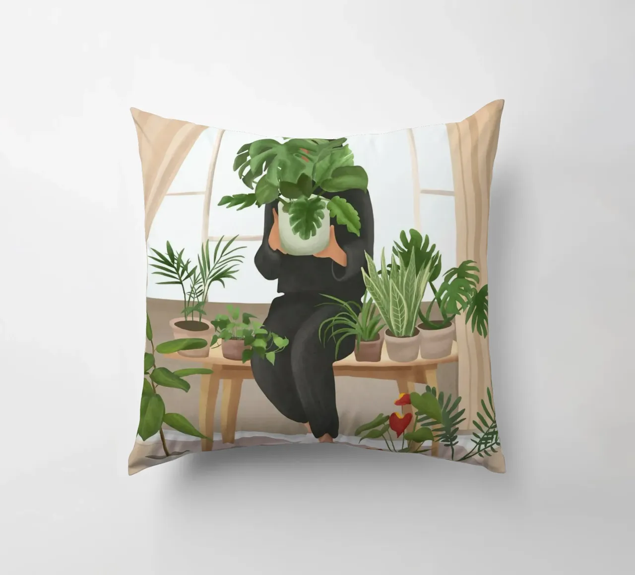 My Little Garden II cuscino da cityart