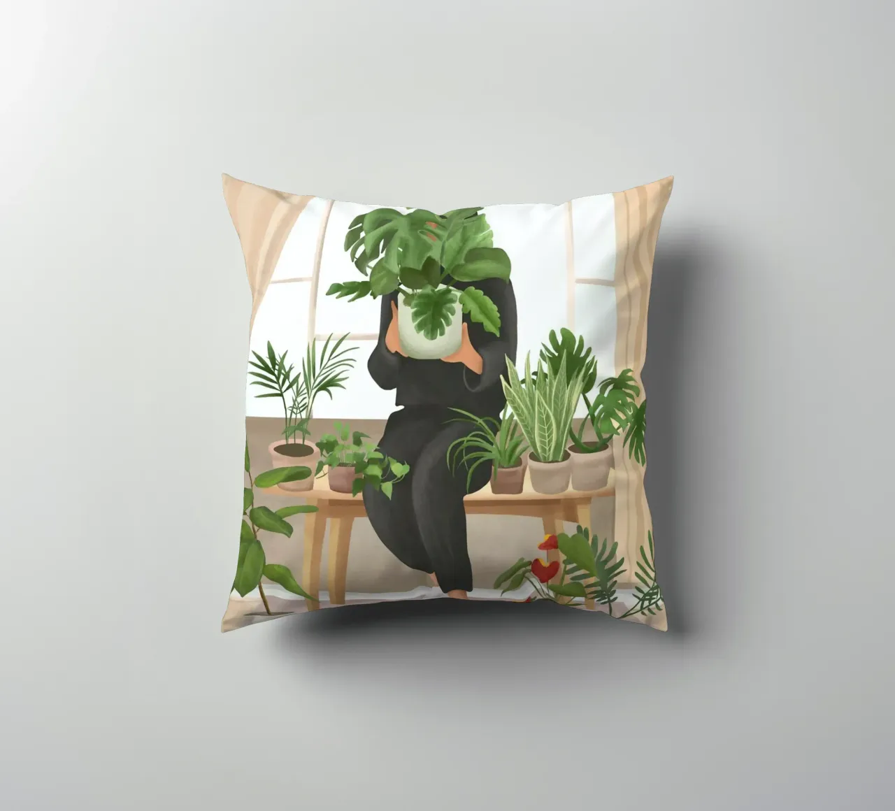 My Little Garden II cuscino da cityart