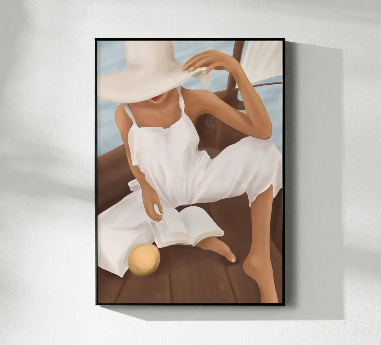 Summer Reading I plexiglass da cityart