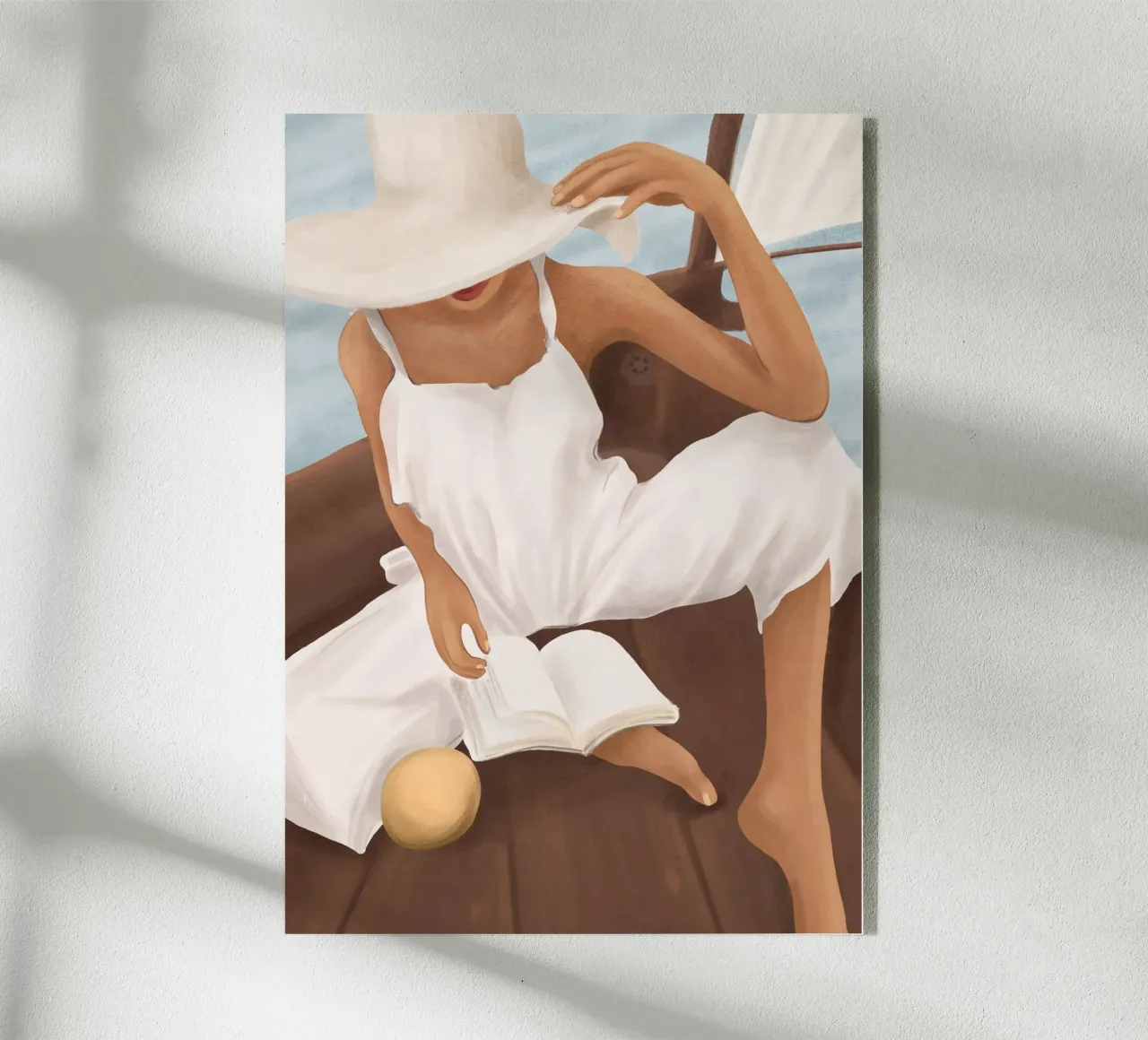 Summer Reading I plexiglass da cityart