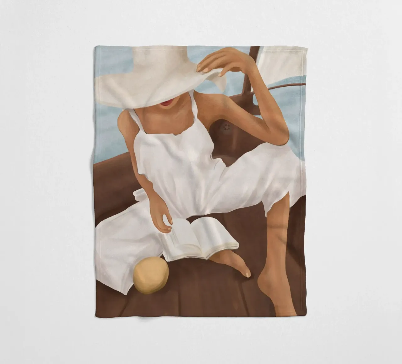 Summer Reading I coperta in pile da cityart