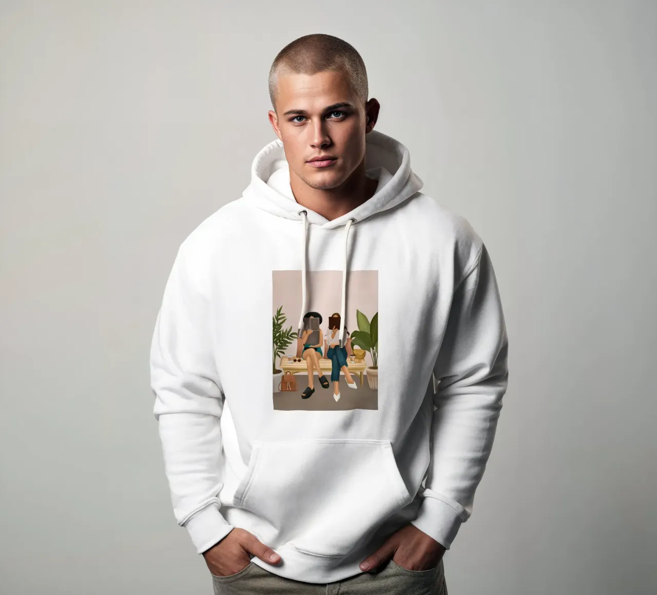 We're Reading sudadera con capucha de cityart