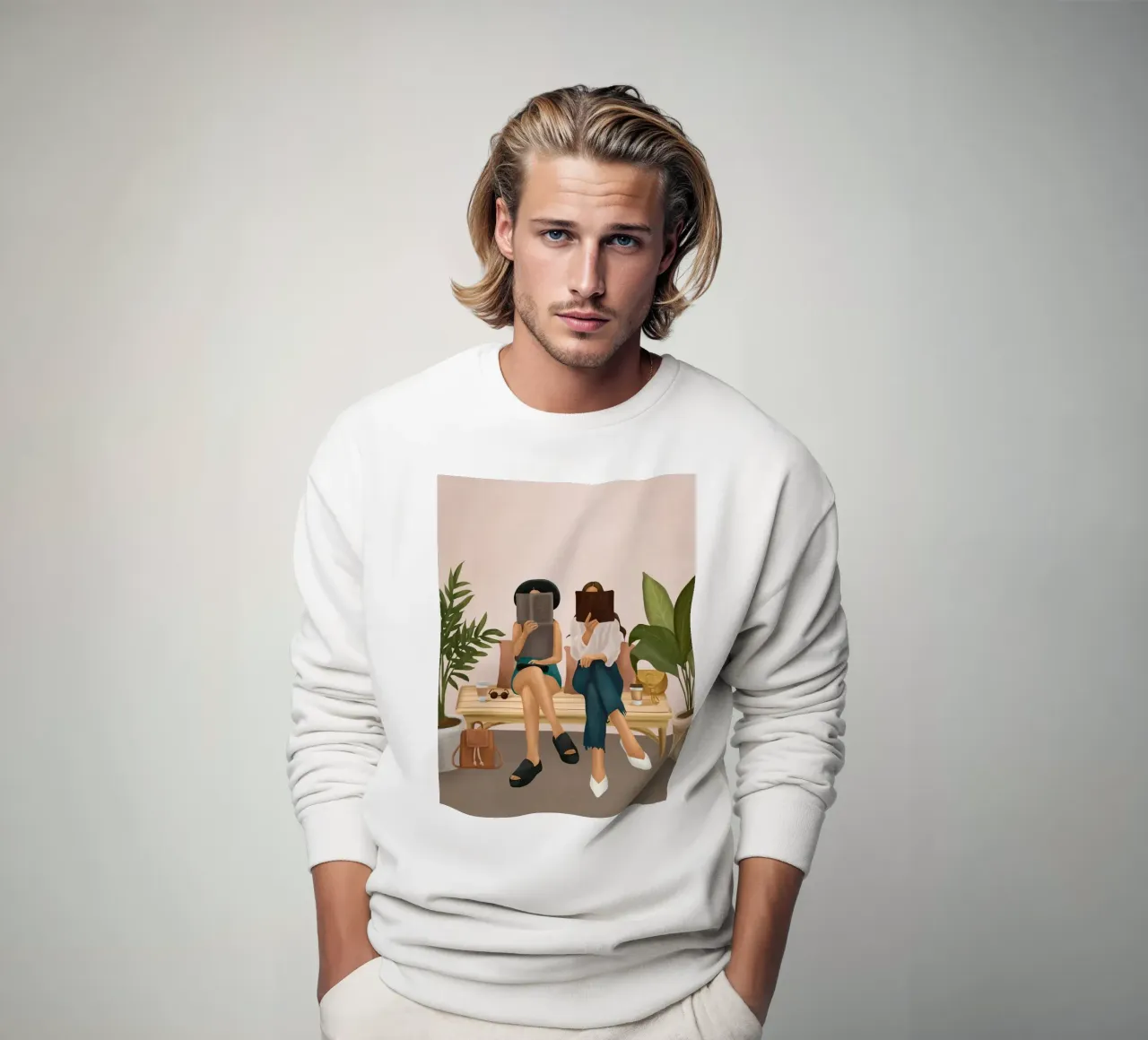 We're Reading sweatshirt by cityart