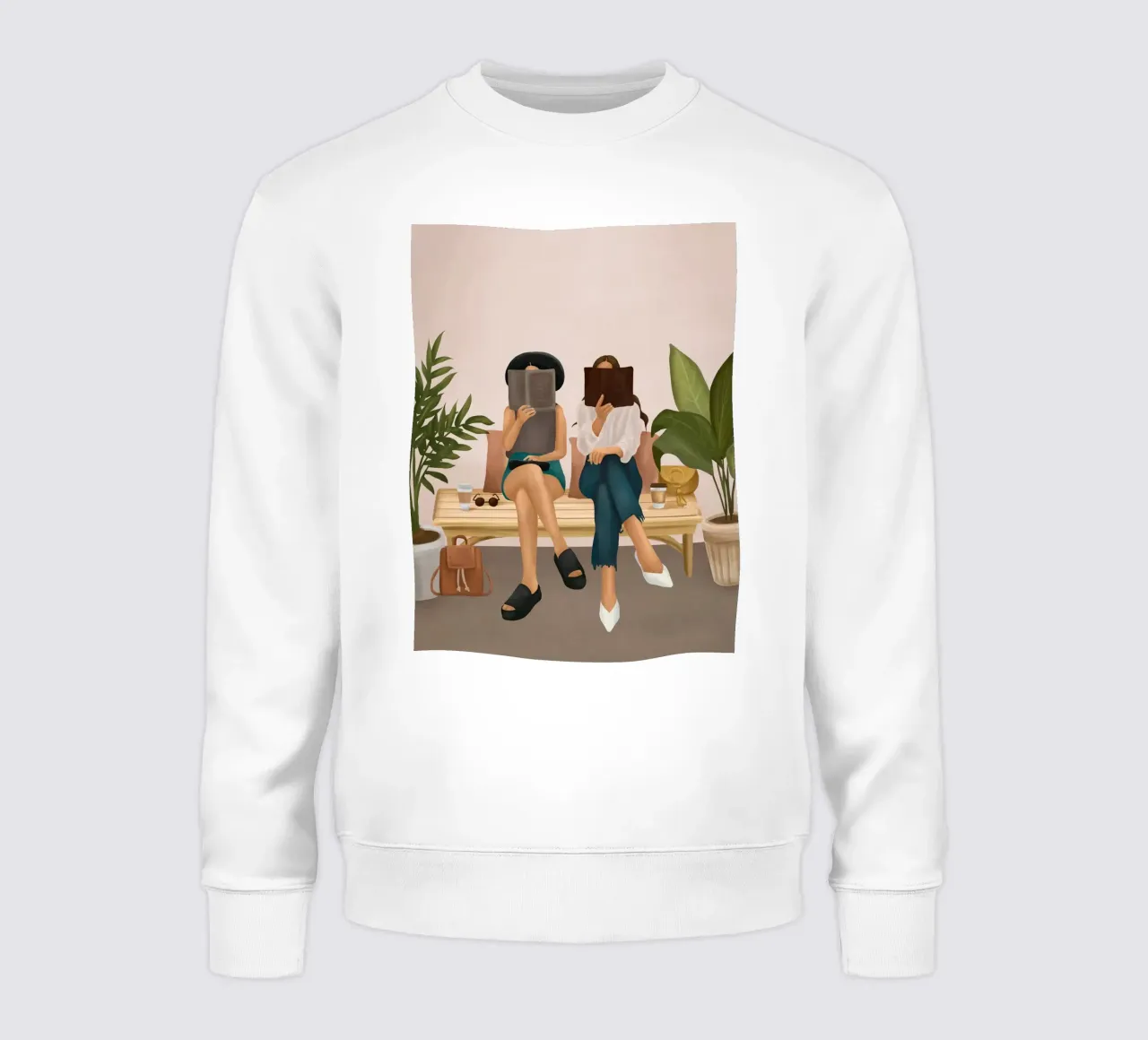We're Reading sweatshirt by cityart