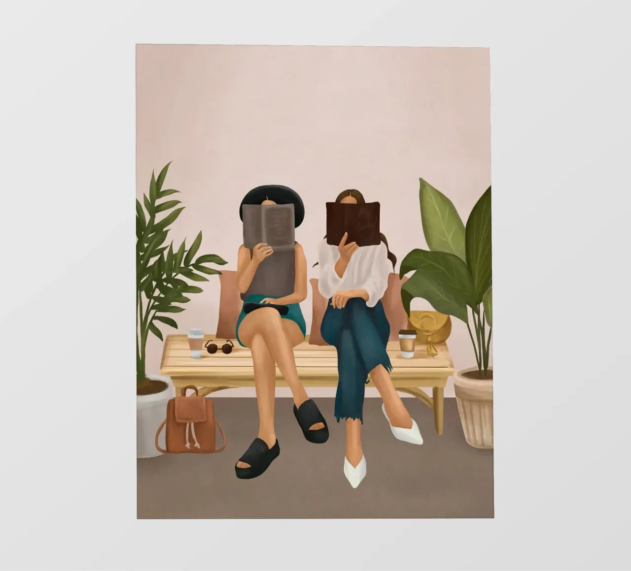 We're Reading telo in pvc da cityart