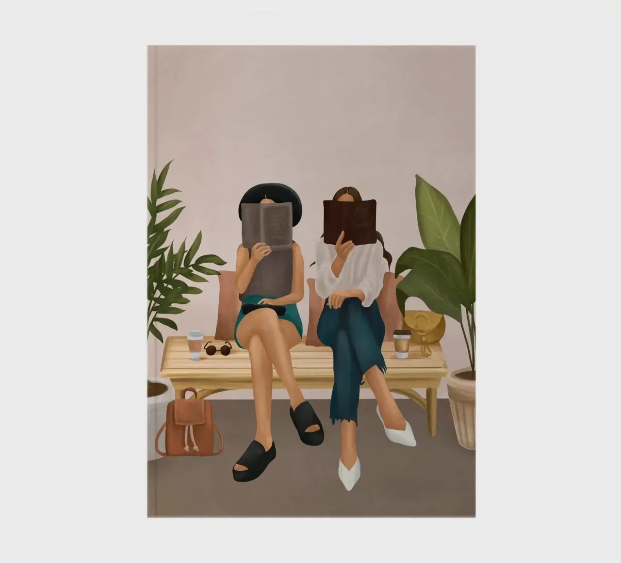 We're Reading notebook by cityart
