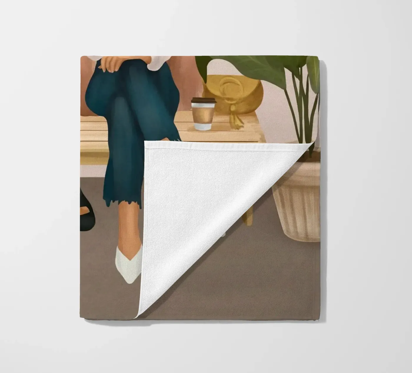 We're Reading beach towel by cityart