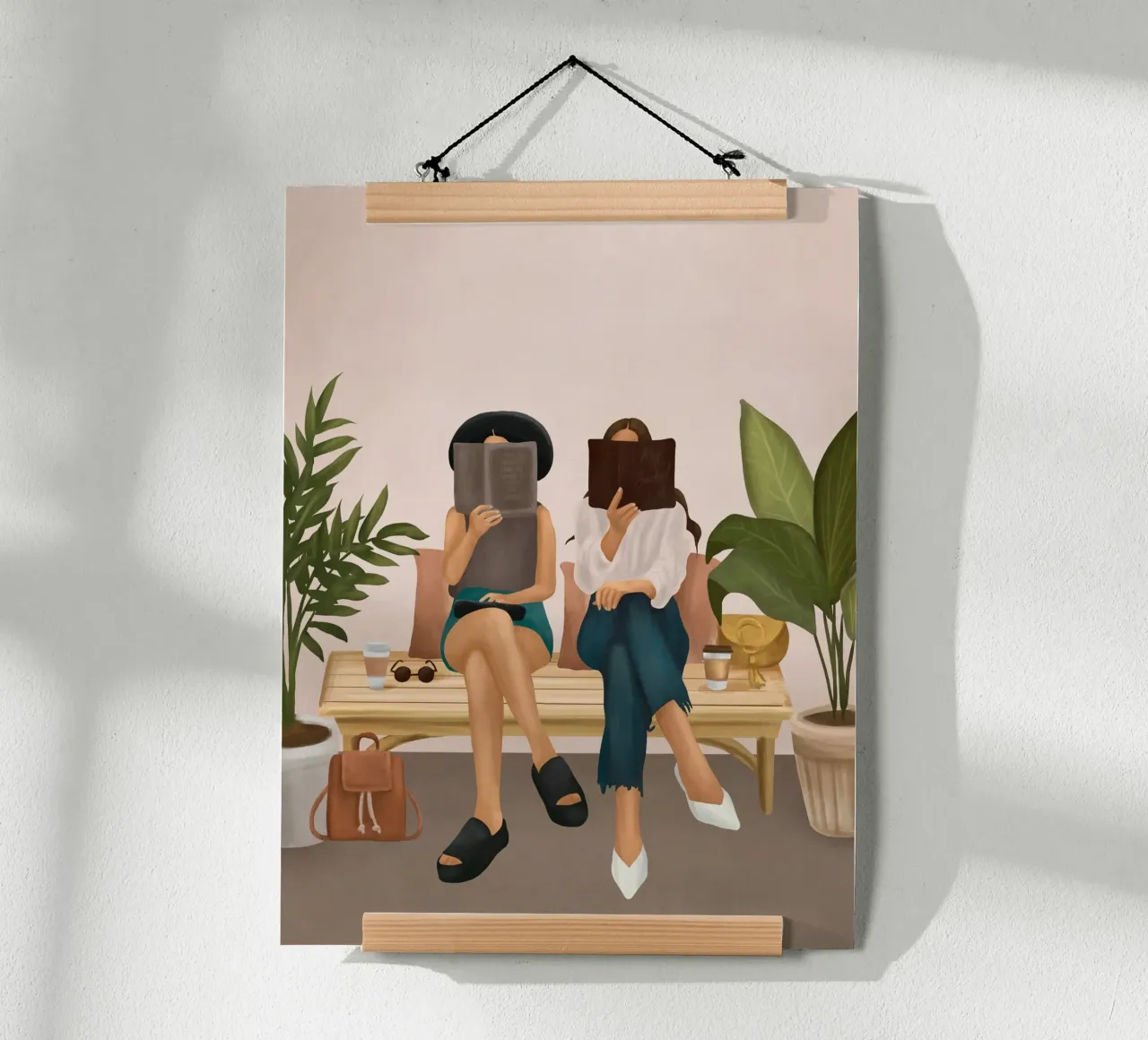 We're Reading poster da cityart