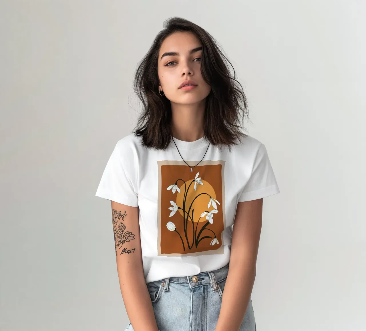 Beautiful Snowdrop Flowers 1 T-Shirt von cityart
