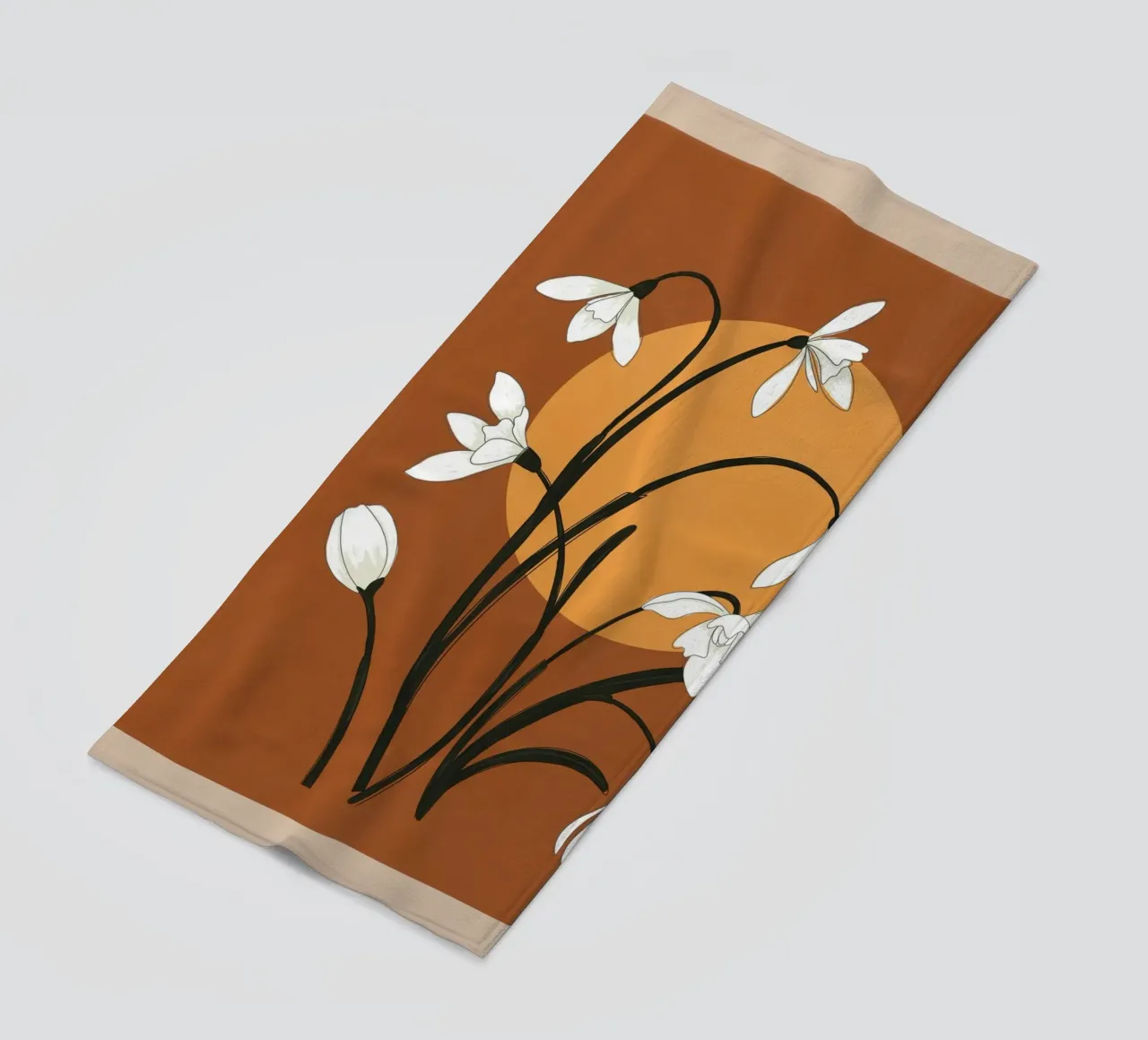 Beautiful Snowdrop Flowers 1 telo mare da cityart