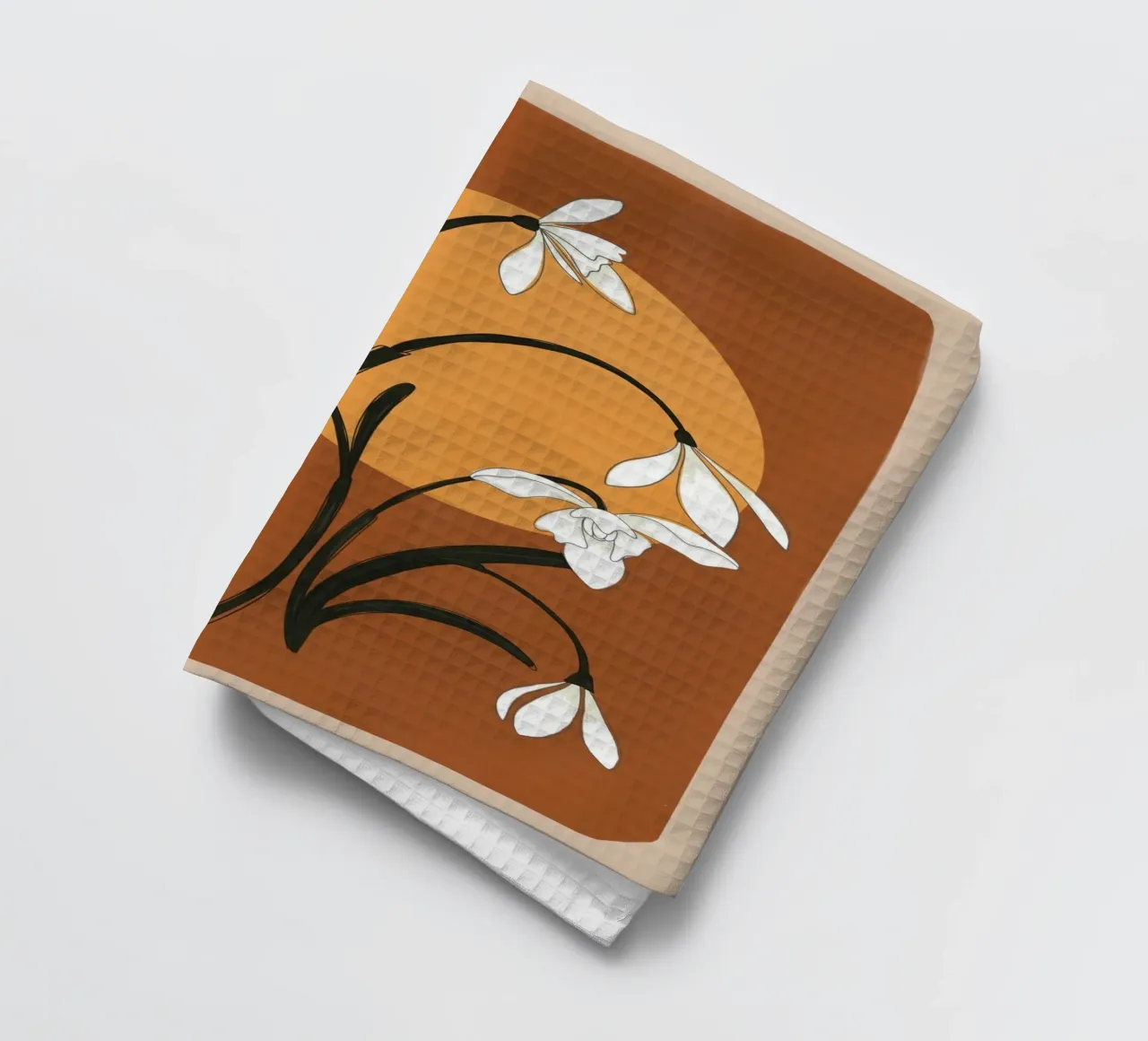 Beautiful Snowdrop Flowers 1 canovaccio da cucina da cityart