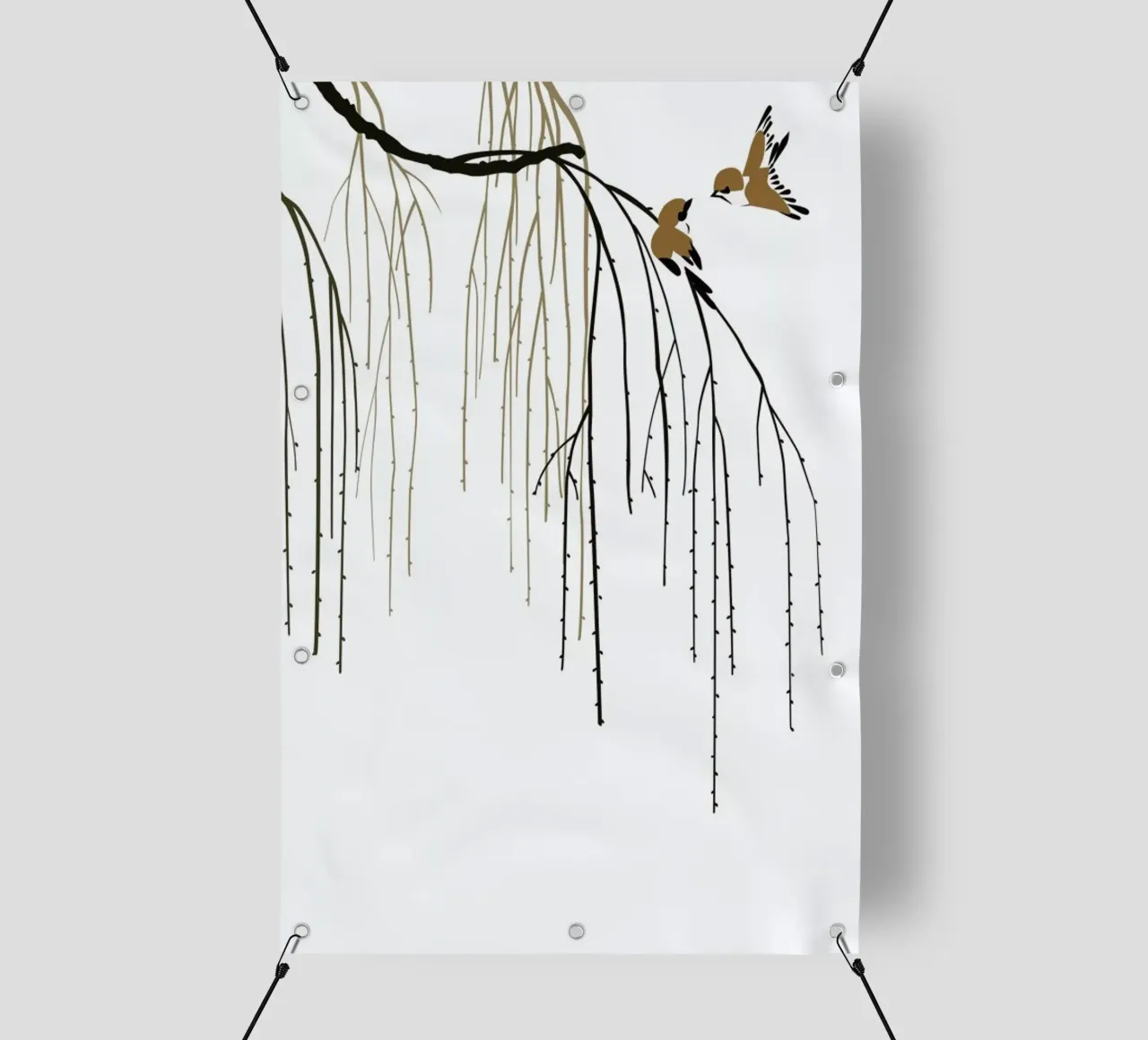 Two Little Birds II telo in pvc da Flora & Fauna