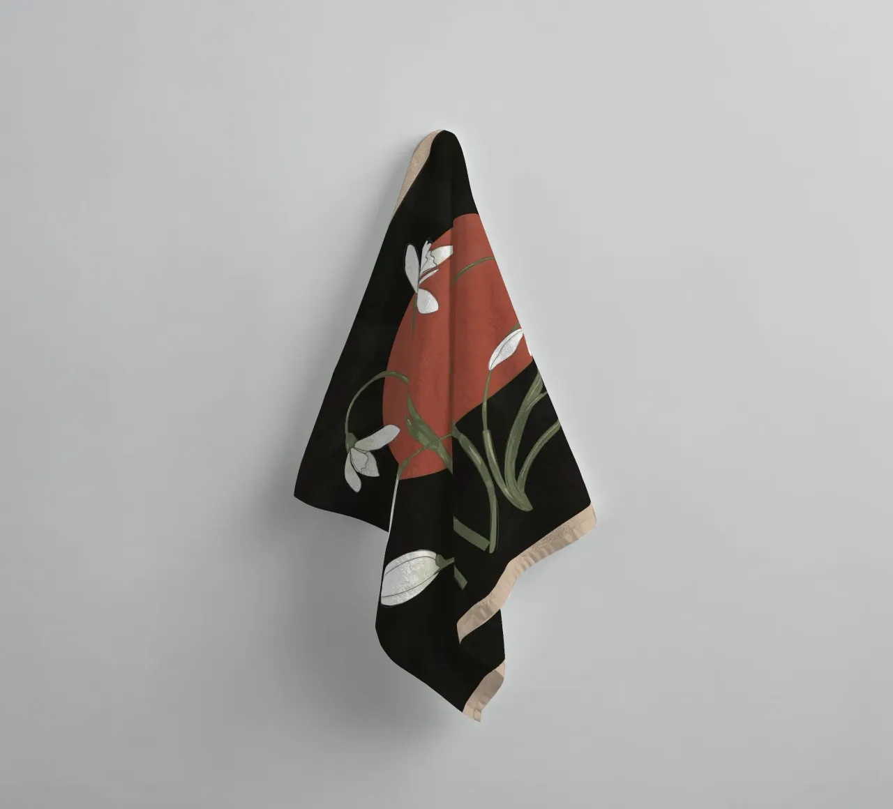 Beautiful Snowdrop Flowers 2 asciugamano da bagno da cityart