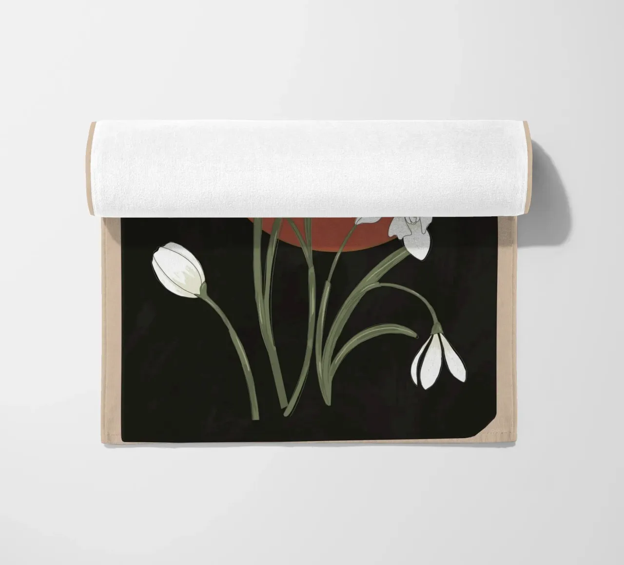 Beautiful Snowdrop Flowers 2 telo mare da cityart