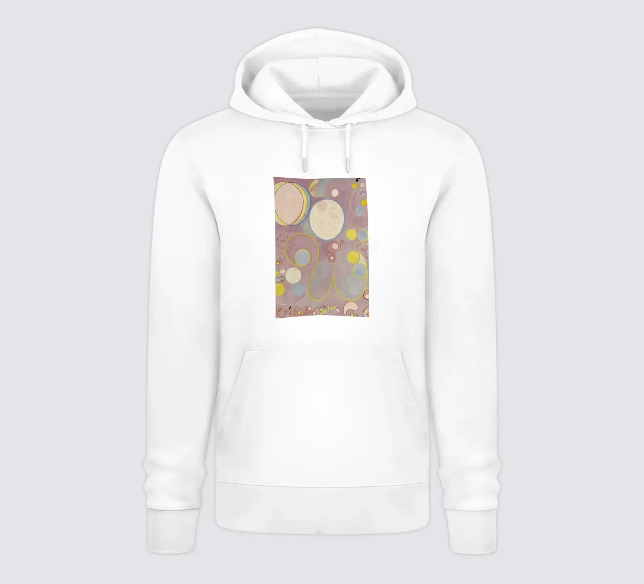 Hilma af Klint - The Ten Largest, No. 8 III felpa con cappuccio da Vintage by JUNIQE