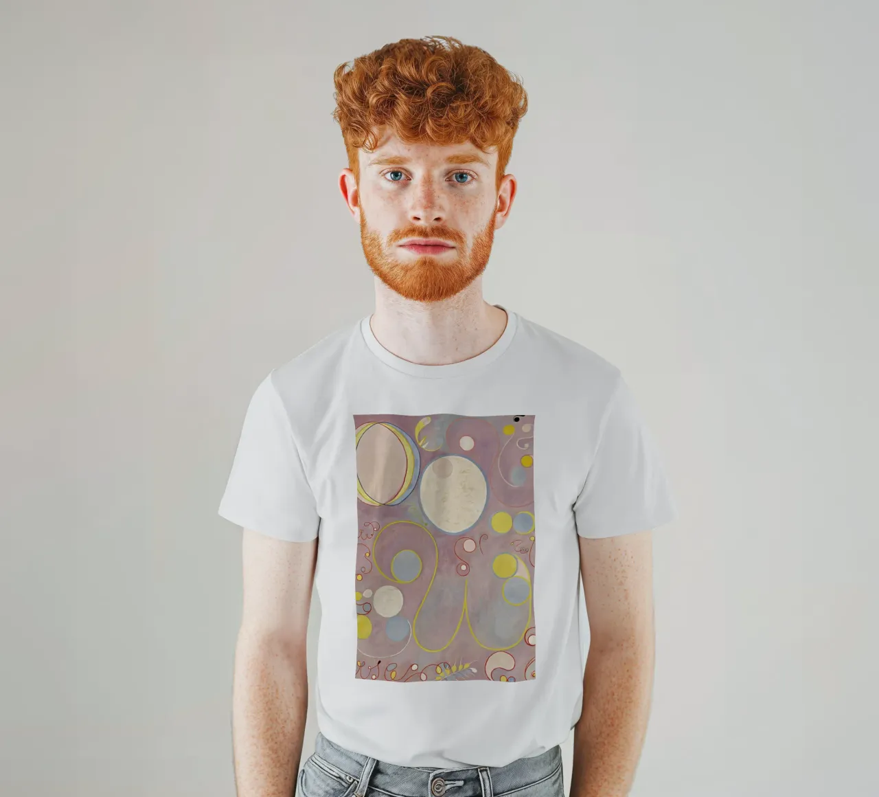 Hilma af Klint - The Ten Largest, No. 8 III t-shirt da Vintage by JUNIQE