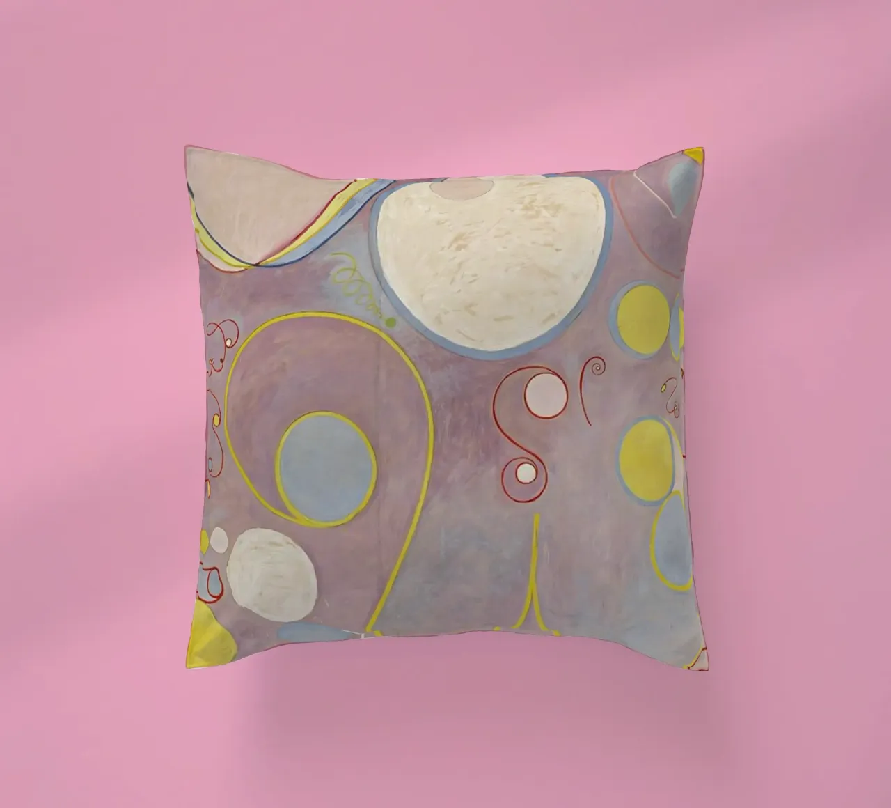 Hilma af Klint - The Ten Largest, No. 8 III cuscino da Vintage by JUNIQE