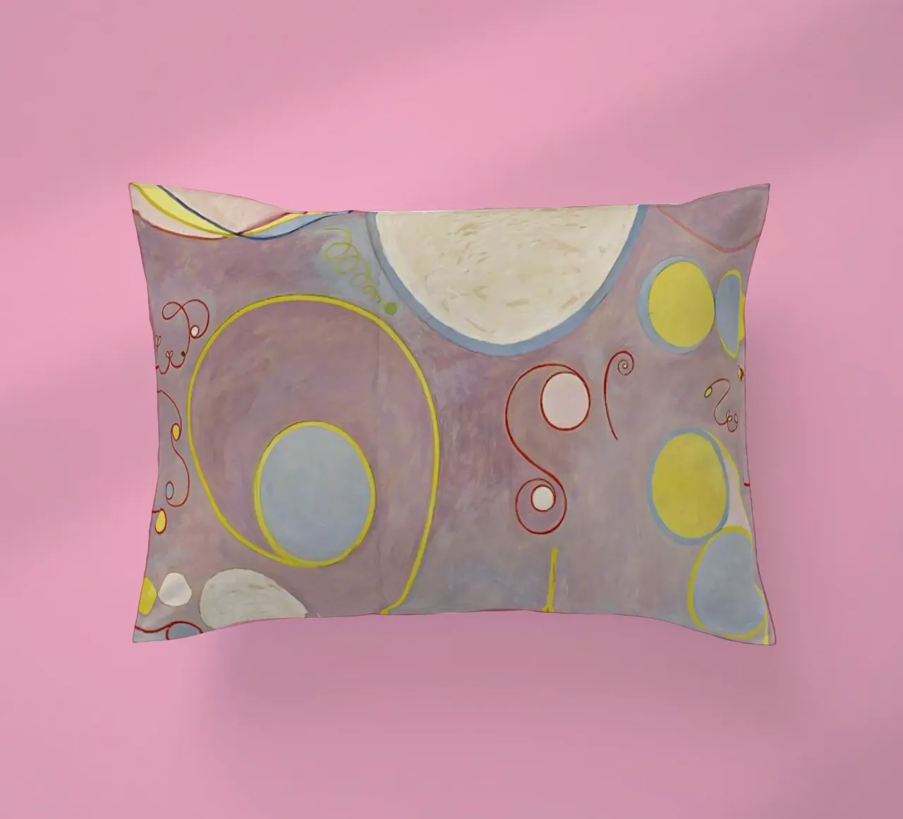 Hilma af Klint - The Ten Largest, No. 8 III cuscino da Vintage by JUNIQE