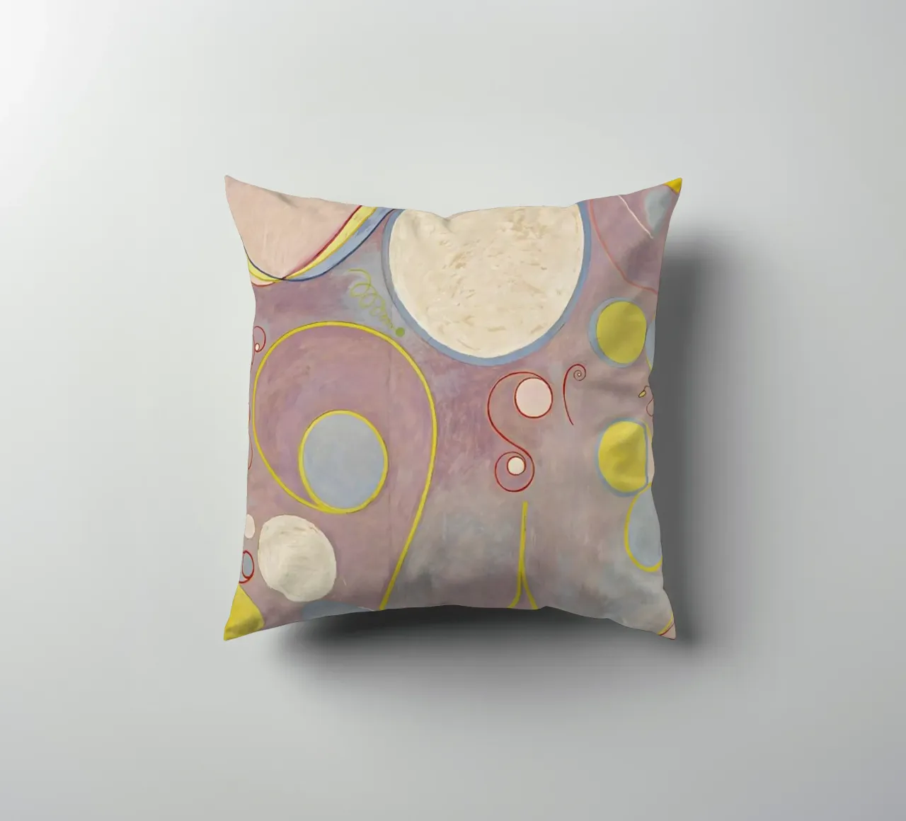 Hilma af Klint - The Ten Largest, No. 8 III cuscino da Vintage by JUNIQE