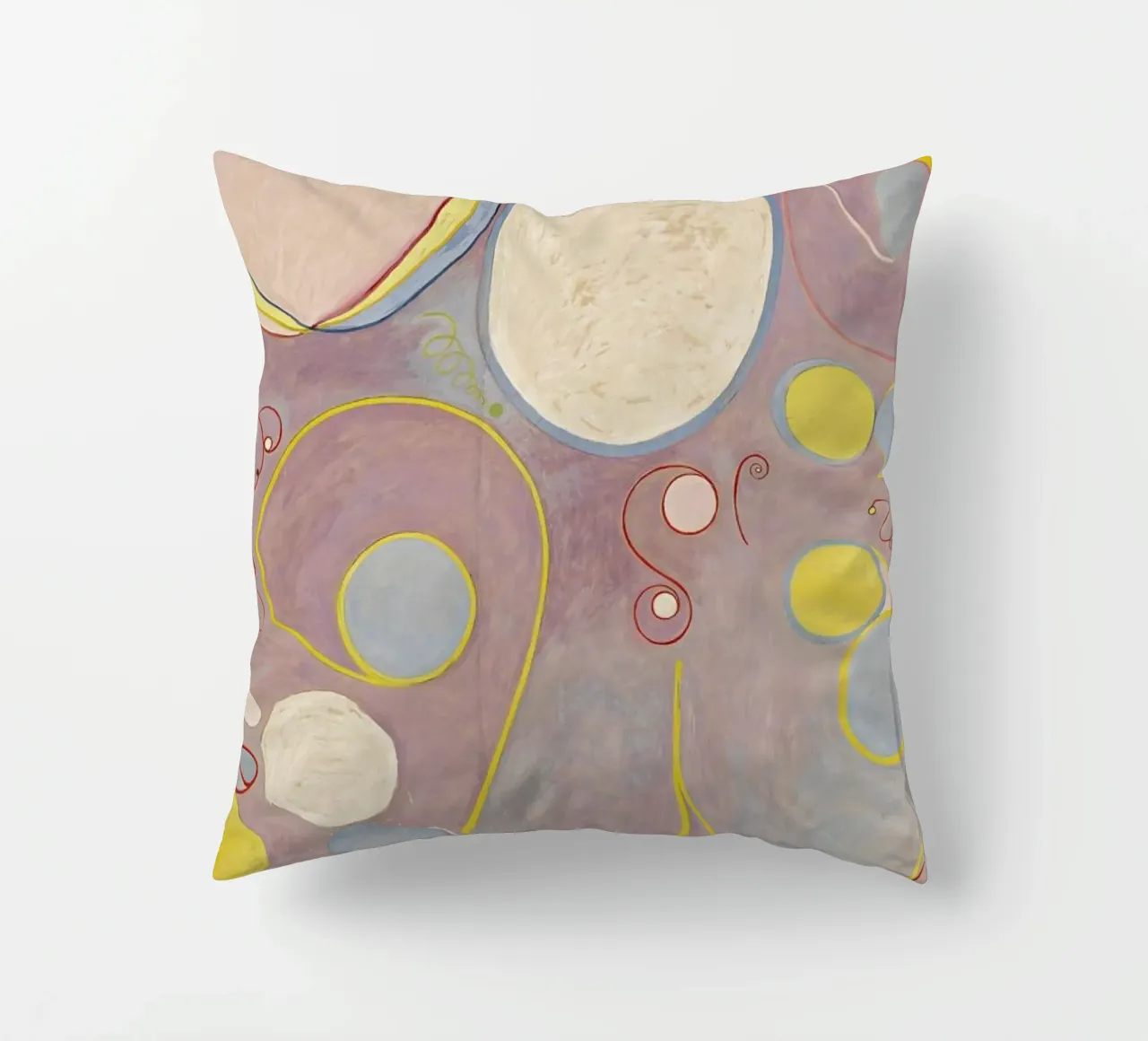 Hilma af Klint - The Ten Largest, No. 8 III cuscino da Vintage by JUNIQE