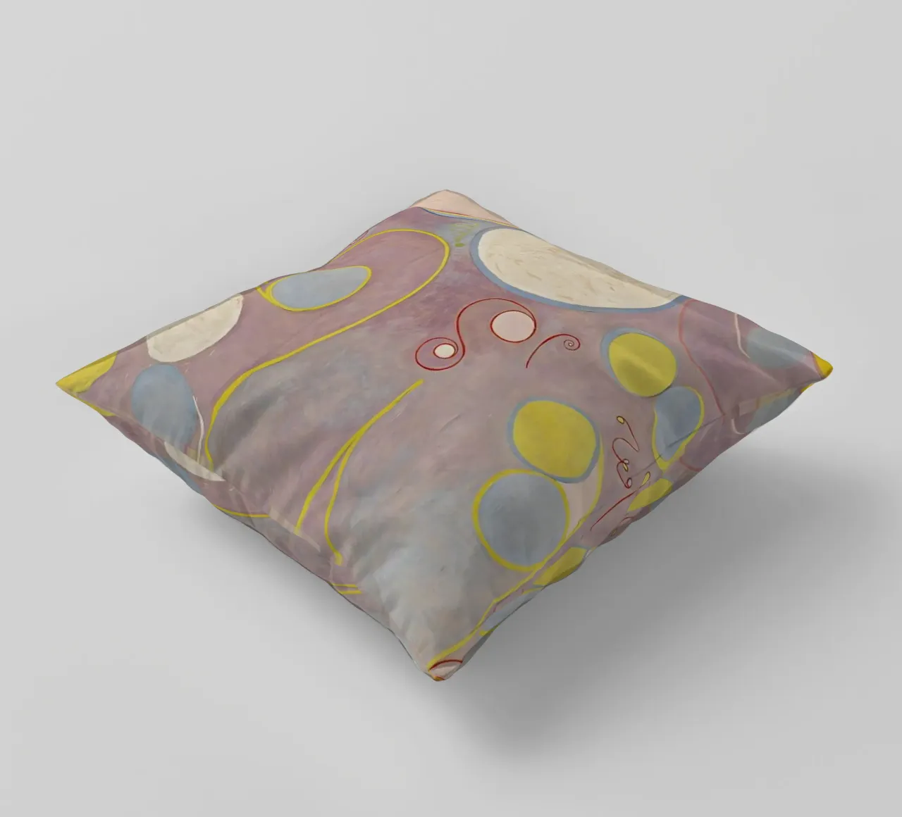 Hilma af Klint - The Ten Largest, No. 8 III cuscino da Vintage by JUNIQE