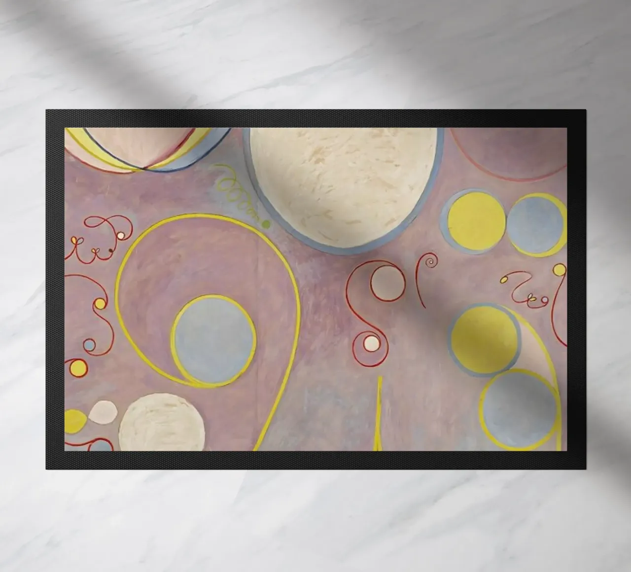 Hilma af Klint - The Ten Largest, No. 8 III zerbino da Vintage by JUNIQE