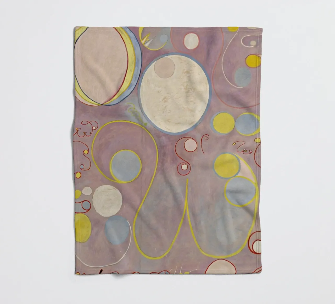 Hilma af Klint - The Ten Largest, No. 8 III coperta in pile da Vintage by JUNIQE