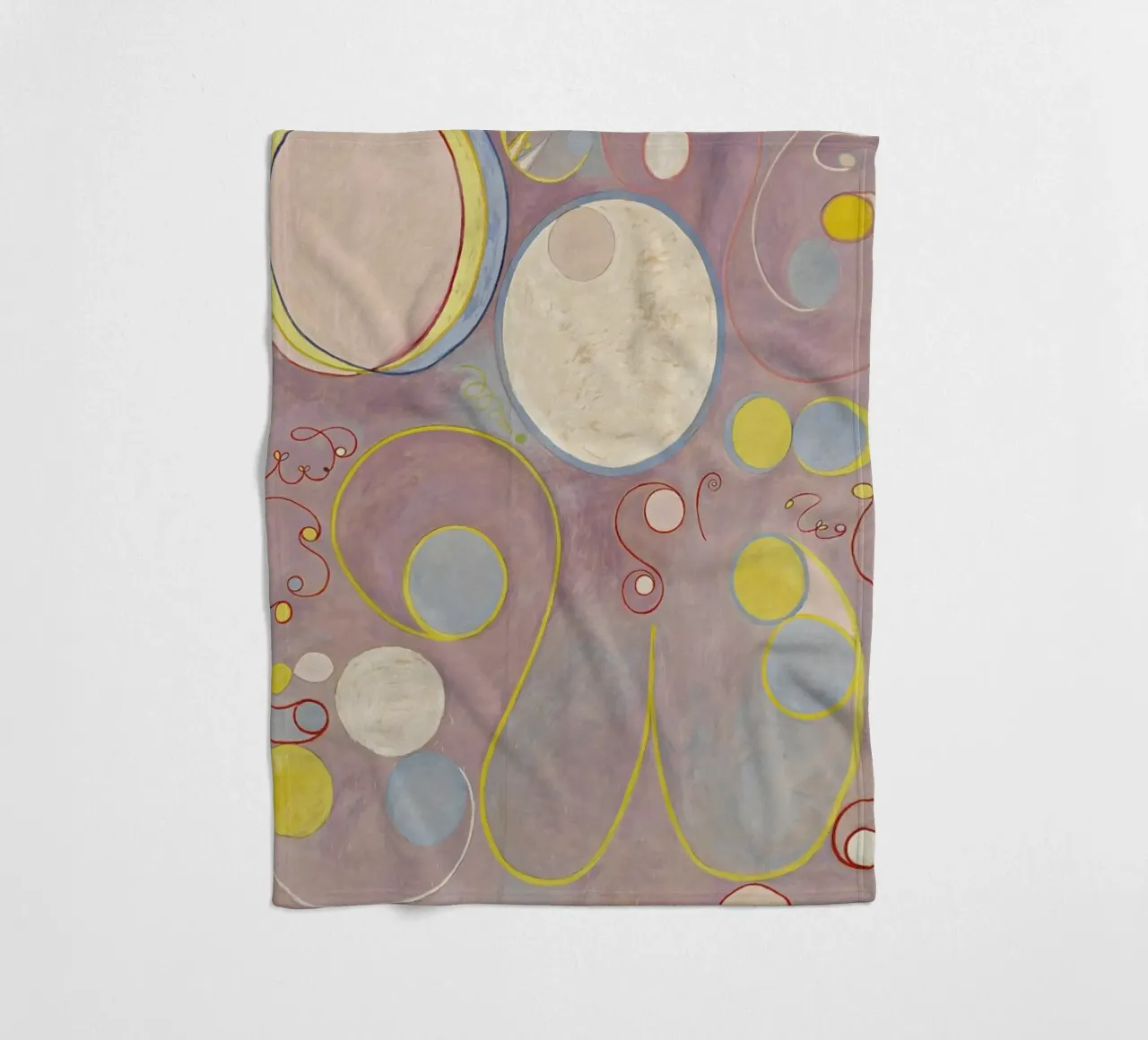 Hilma af Klint - The Ten Largest, No. 8 III coperta in pile da Vintage by JUNIQE