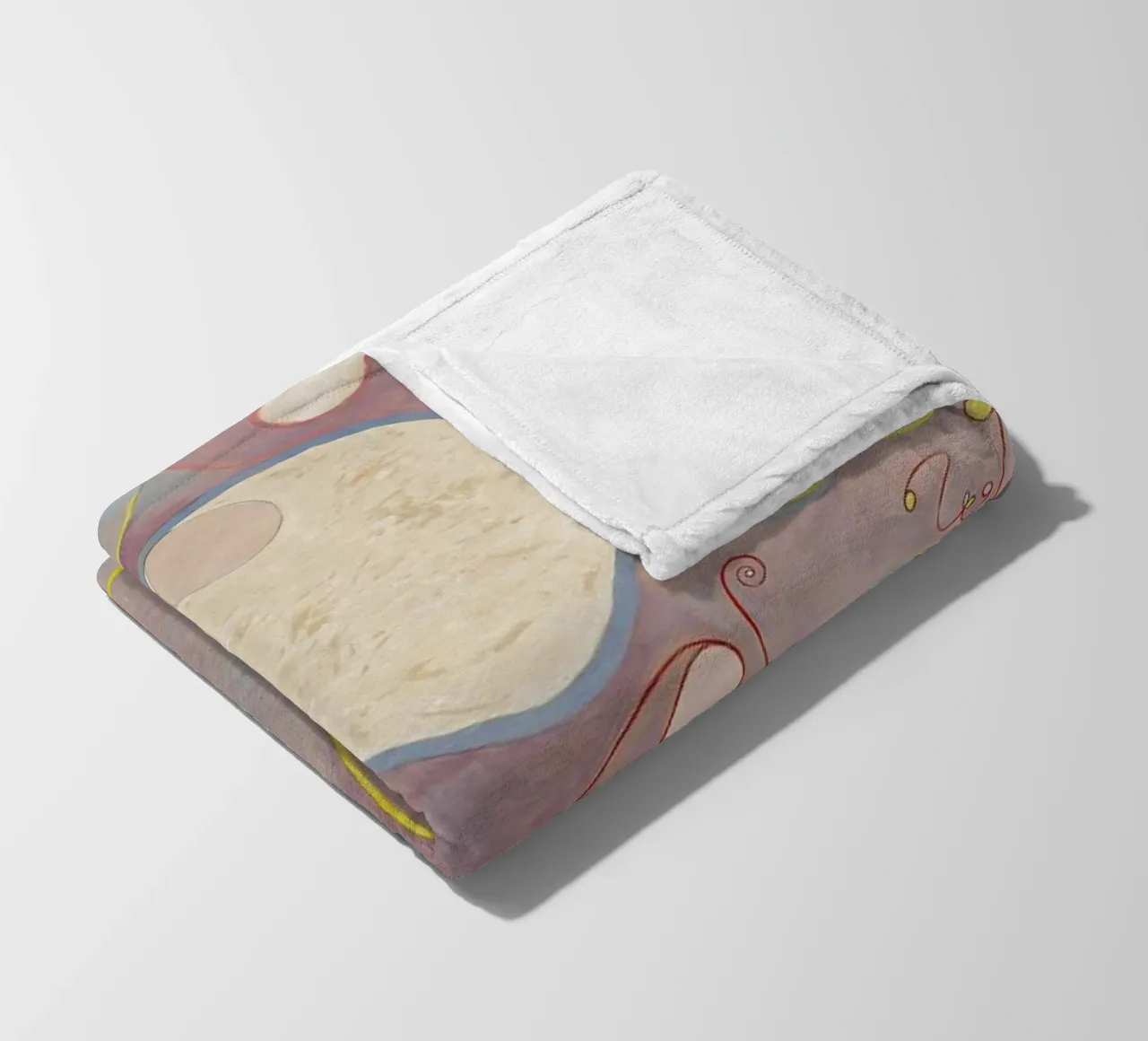 Hilma af Klint - The Ten Largest, No. 8 III coperta in pile da Vintage by JUNIQE