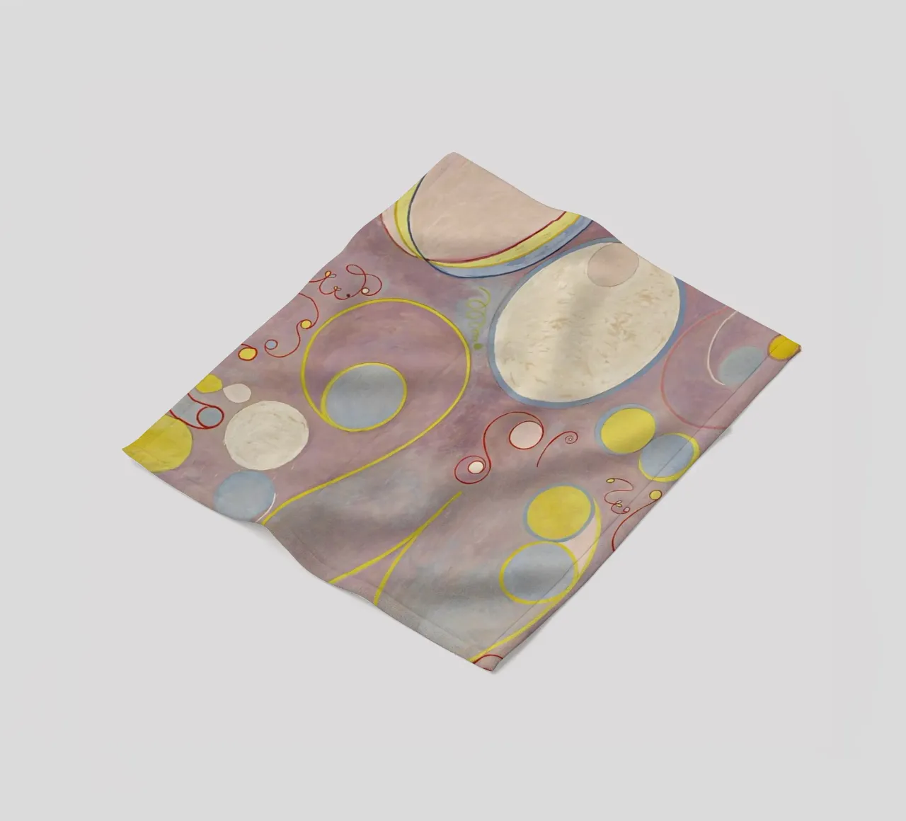 Hilma af Klint - The Ten Largest, No. 8 III coperta in pile da Vintage by JUNIQE