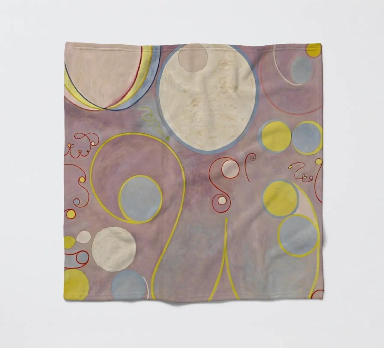 Hilma af Klint - The Ten Largest, No. 8 III coperta in pile da Vintage by JUNIQE