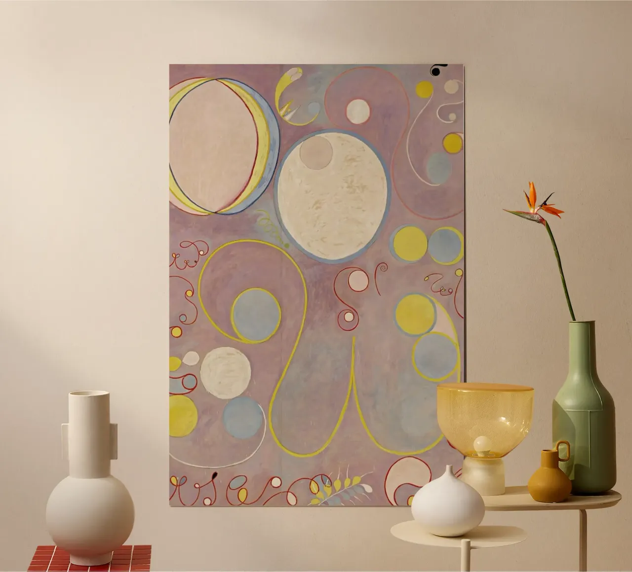 Hilma af Klint - The Ten Largest, No. 8 III carta hahnemühle da Vintage by JUNIQE