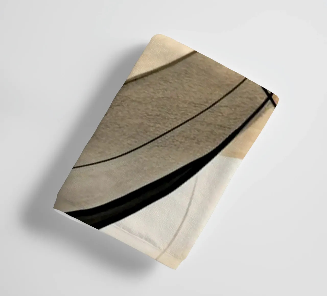 Abstract lines towel by Imagine