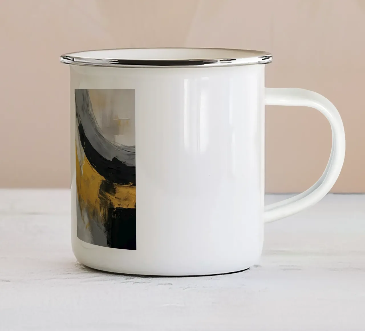 Texture astratta tazza in smalto da Imagine