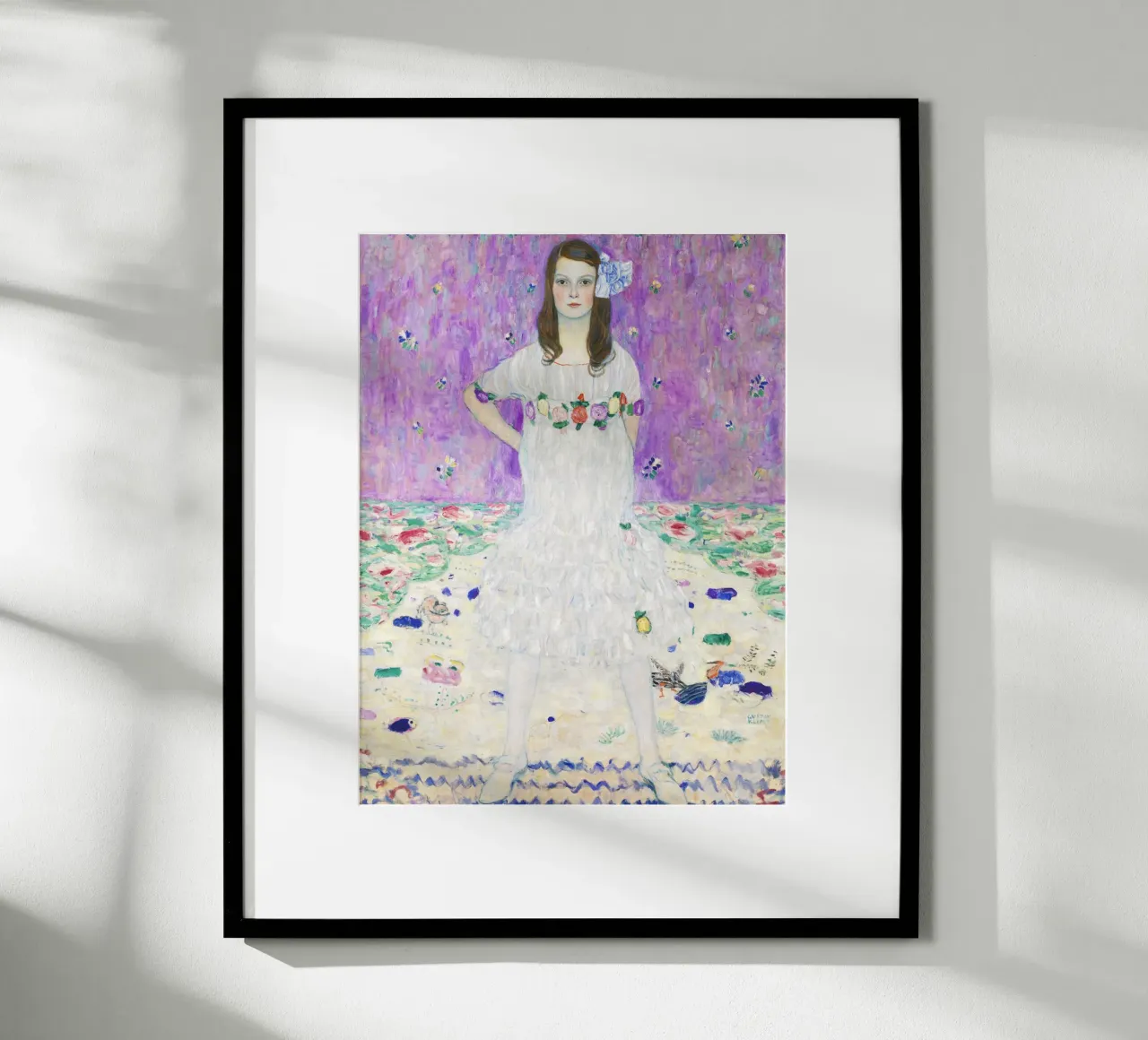Mäda Primavesi di Gustav Klimt 1912 poster da Gustav Klimt ART Prints