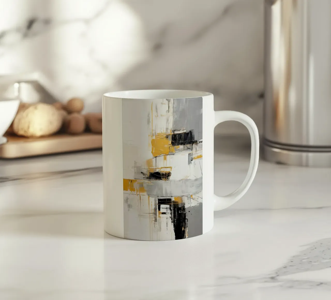 Texture astratta tazza in ceramica da Imagine