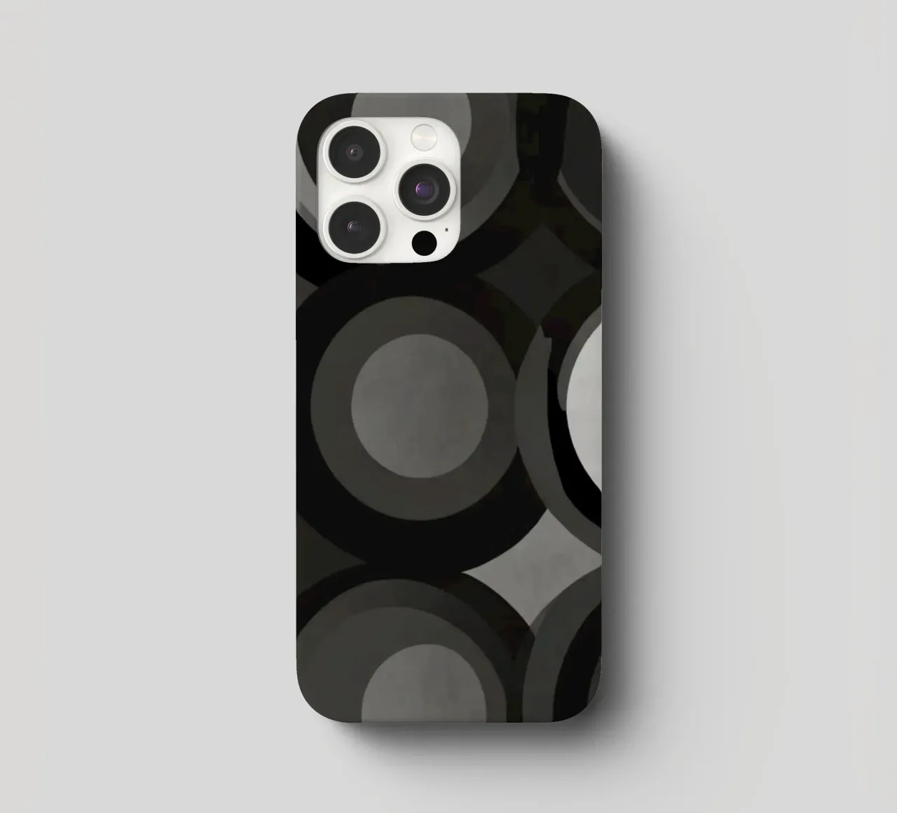 Motivo astratto di cerchi sovrapposti in varie tonalità di colore. cover iphone da DesignDoodle