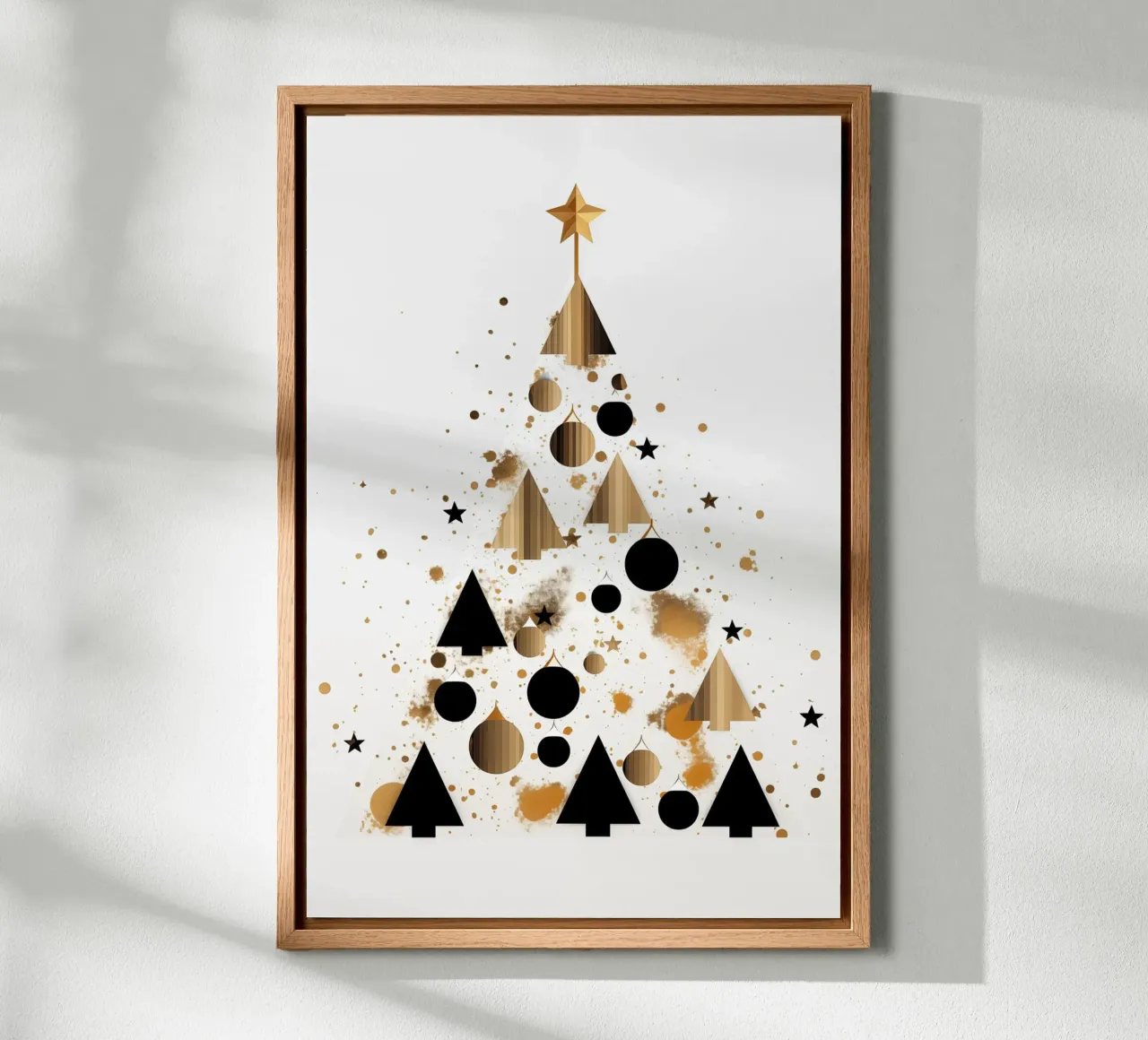 Albero di Natale alluminio dibond da Imagine