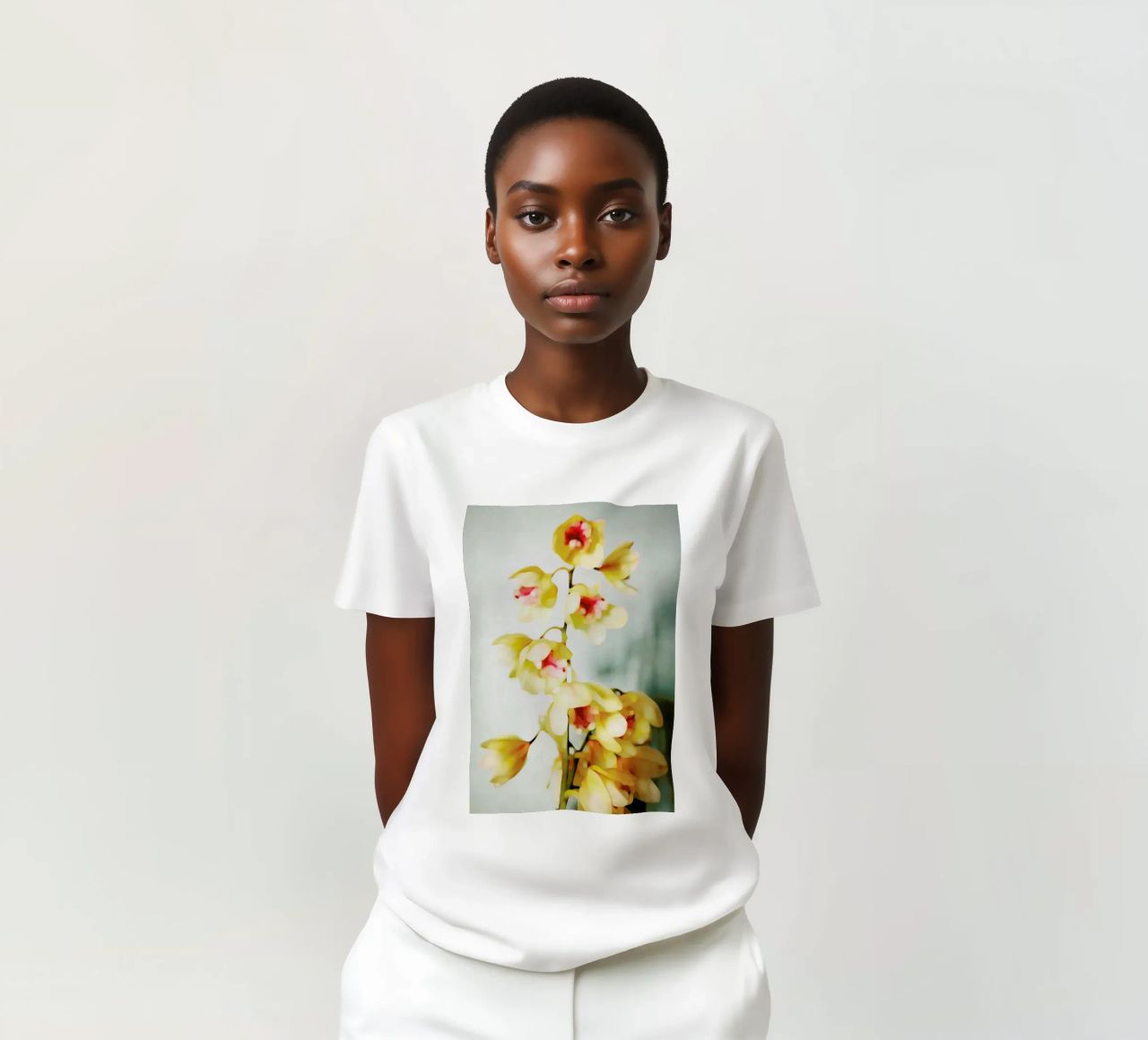Orchids 2 t-shirt da Angelo Cerantola