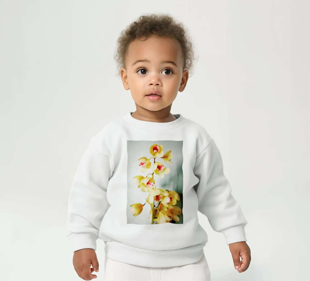 Orchids 2 felpa neonato da Angelo Cerantola