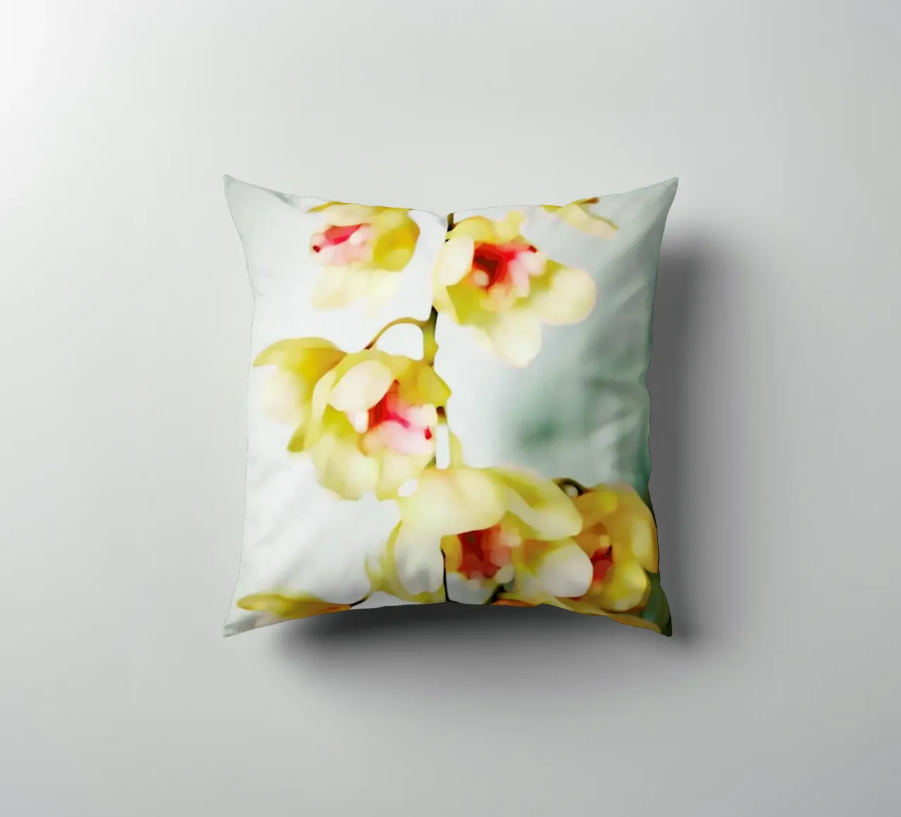 Orchids 2 cuscino da Angelo Cerantola