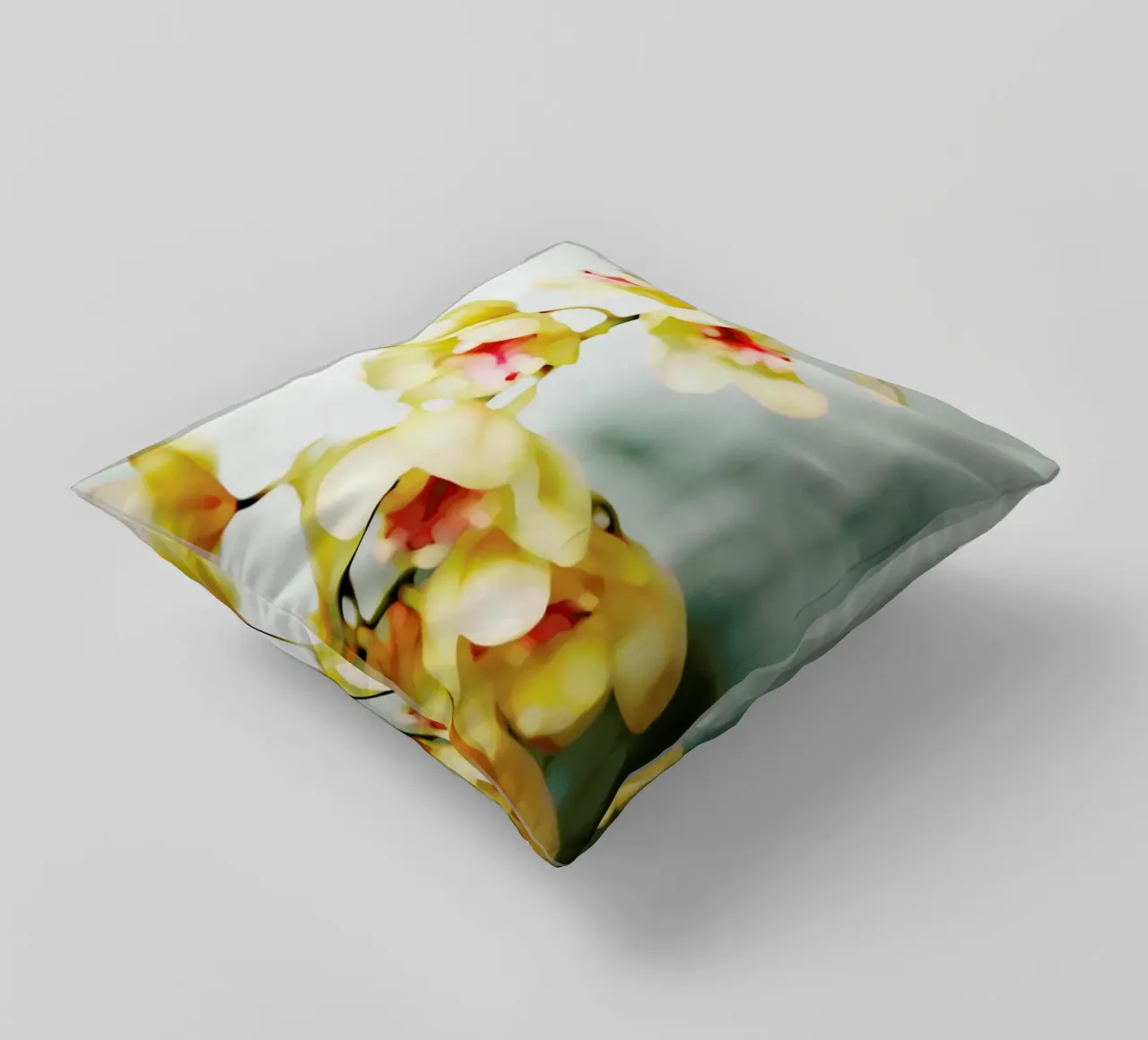 Orchids 2 cuscino da Angelo Cerantola