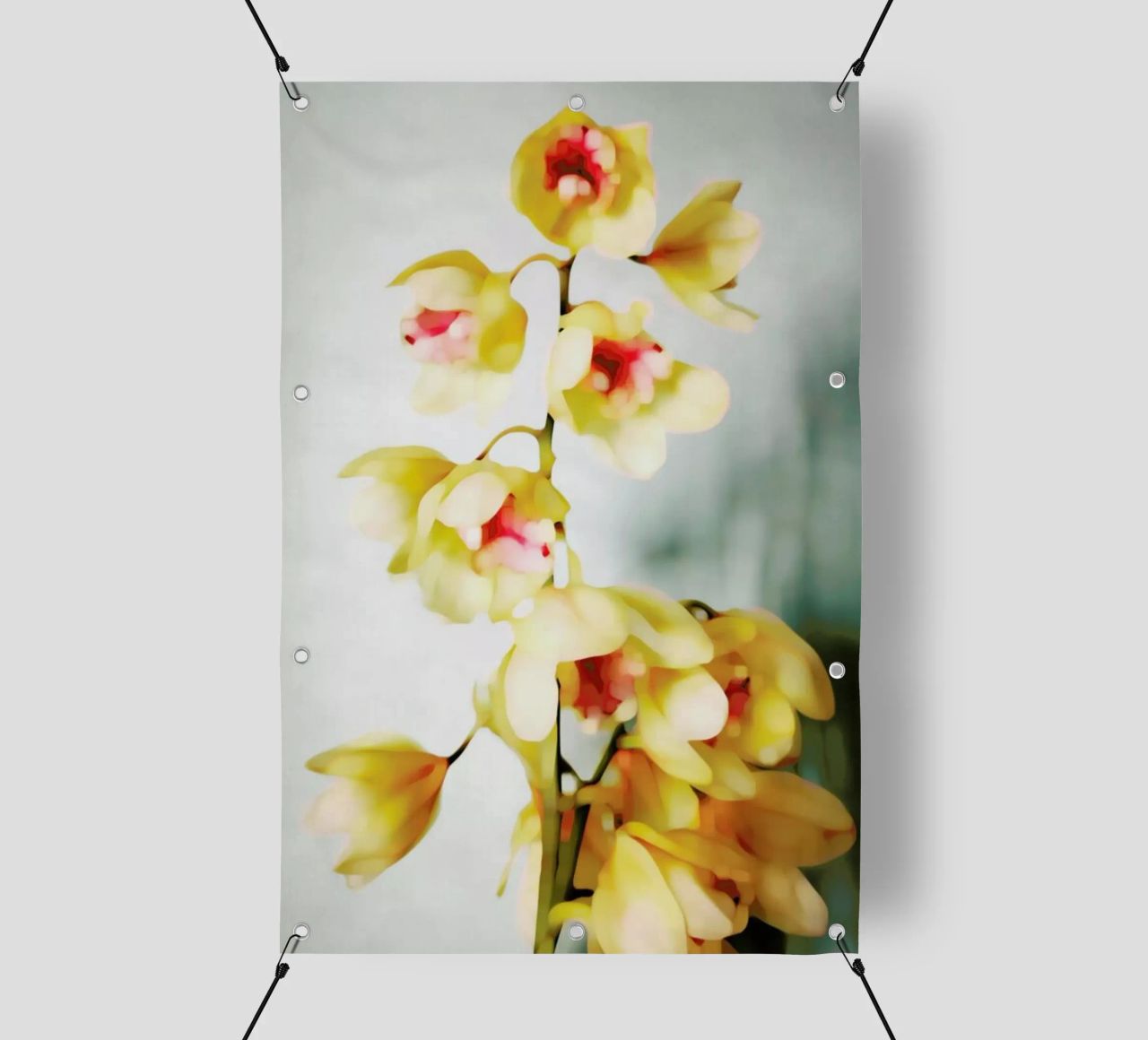 Orchids 2 telo in pvc da Angelo Cerantola